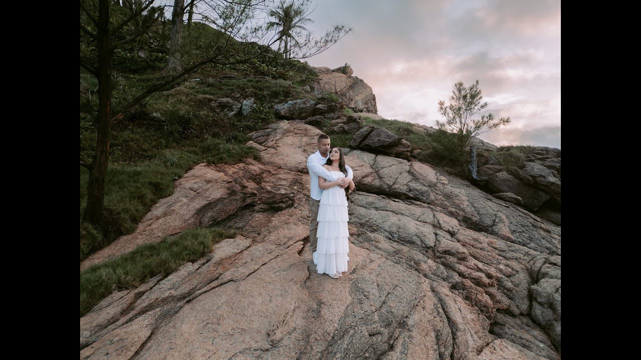 Thaisa e Hudson I Praia da Joatinga - RJ