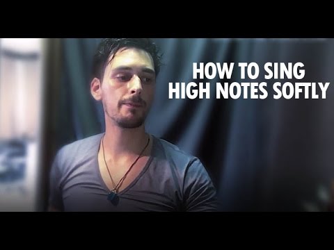 How to sing high notes softly / Phil Moufarrege @ GROW-THE-VOICE.com