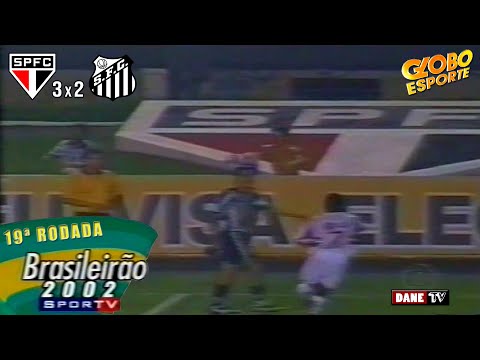 Brasileirão 2002 - São Paulo 3x2 Santos