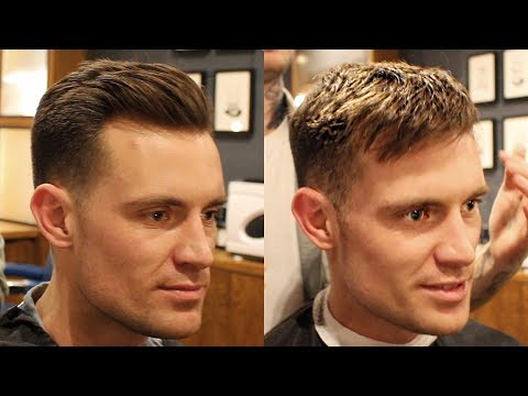 Swept Back 1.5 Fade Short Haircut For Men That Can...