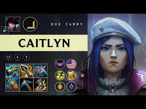Caitlyn ADC vs Jinx - NA Master Patch 25.24
