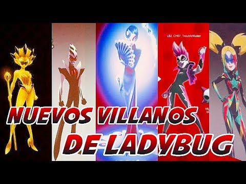 Nuevos villanos de Ladybug