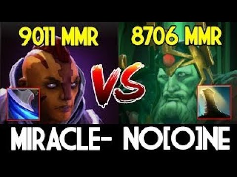 No[o]ne [Wraith King] Do you want counter me ! VS Miracle- AntiMage 9k MMR DOTA2