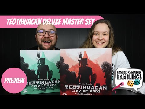 Teotihuacan: City of Gods Deluxe Master Set Preview