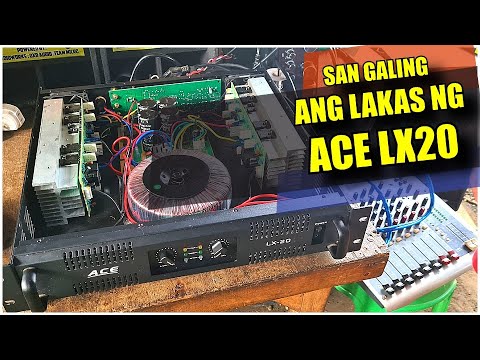 ANG LAKAS PALA!! - Testing Ace LX20 Power Amplifier