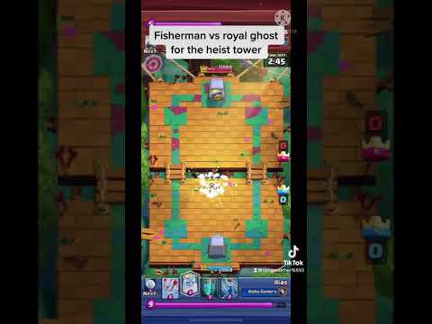 Fisherman vs royal ghost on the heist tower!