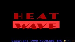 Heat Wave: Offshore Superboat Racing gameplay (PC Game, 1990)