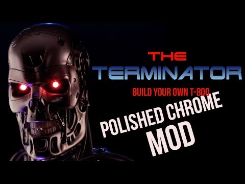 Build Your Own Terminator T800  Hachette -P.Chrome Mod - chefhawk - HD