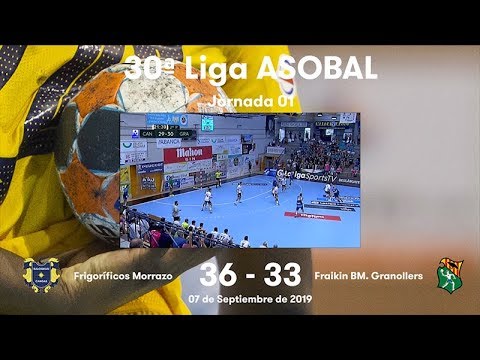 LIGA ASOBAL J01: Frigoríficos Morrazo - Fraikin BM. Granollers 36-33