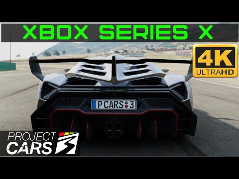 Project Cars 3 - Xbox Series X - Lamborghini Veneno - 4K60fps