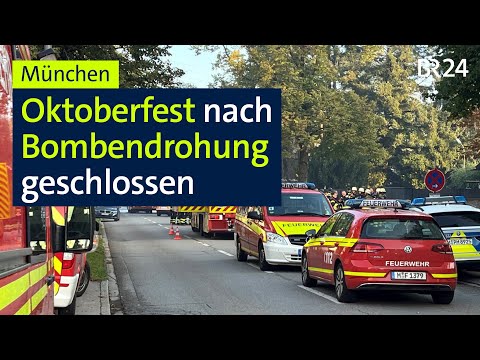 Bombendrohung: Oktoberfest geschlossen und Großeinsatz nach Brand im Münchner Norden | BR24live