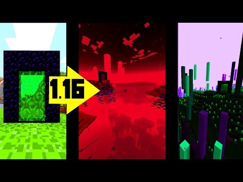 NUOVE DIMENSIONI INFINITE in MINECRAFT 1.16 ITA
