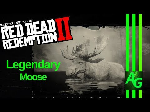 ✪ Red Dead Redemption 2 Legendary Moose location