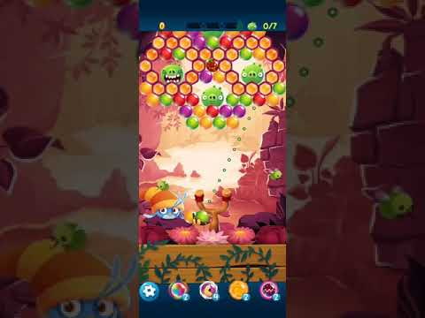 Angry birds pop bubble shooter level 300 NO BOOSTERS