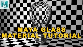 Maya Tutorial: How To Create Transparent Glass Material