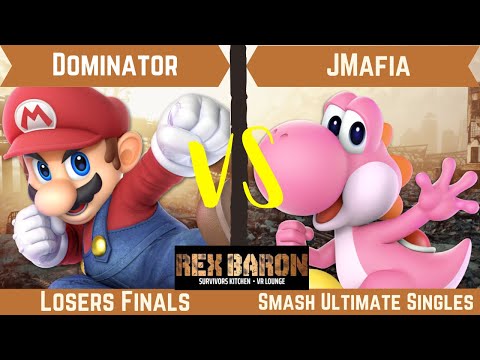 Rex Baron 9 Losers Finals - Dominator (Mario) Vs. JMafia (Yoshi)
