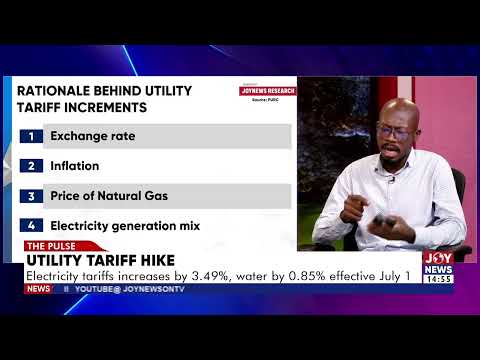 Utility tariff hike: Electricity increases by 3.49%, water by 0.85% effective July 1