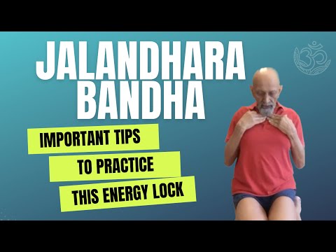 How to do Jalandhara bandha in Pranayama