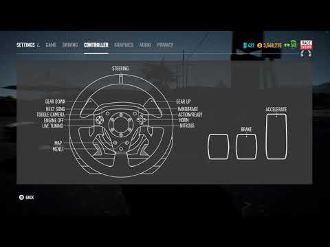 Need for Speed®: Payback @ 4k pt.126 - What I see for wheel settings on PC