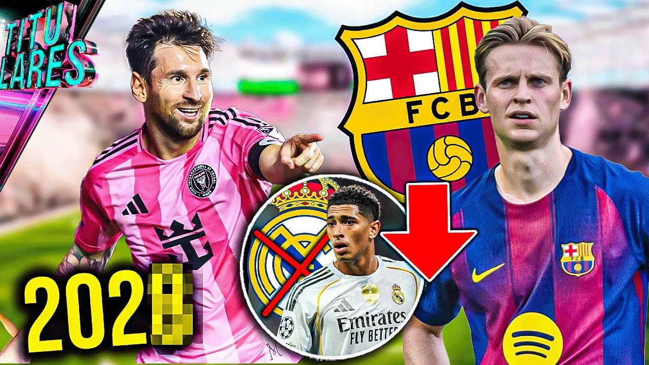 Cae De Jong por virus | Jude admite baja de juego | Messi renueva ¡hasta 2028! | Regresa Musiala