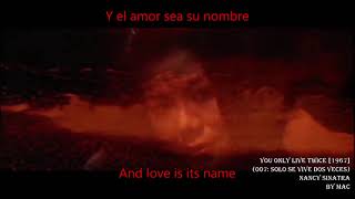 Nancy Sinatra, You Only Live Twice/Intro (1967)/ subtitulado inglés español 007 OST