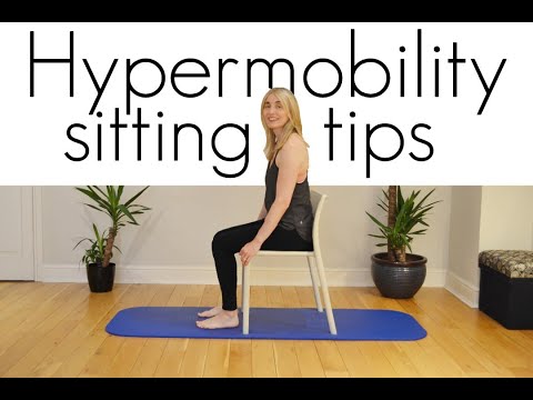Hypermobility Sitting Tips | Hypermobility & EDS Exercises with Jeannie Di Bon