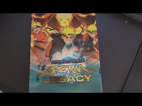 Naruto Storm Legacy Unboxing Steelbook, Ninja Art Book, Bonus Anime PS4