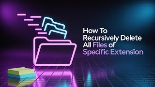 Download the video "How Can I Recursively Delete All Files of a Specific Extension in the Current Directory /Linux GUIDE"