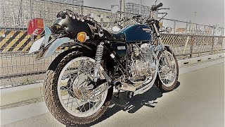 【モトブログ】#6 ヨンフォア  CB400F/FOUR  Moto Vlog 東京スカイツリー無料駐車場の巻!!