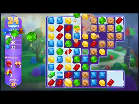 Willy Wonkas Sweet Adventure Level 51 - NO BOOSTERS 🍫 | SKILLGAMING ✔️