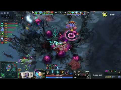 Quinn pretending to be afk vs EG