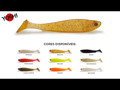 Vídeo Shad Yoshi 10,5cm Monster 3X - C/3un