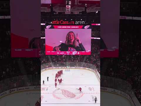 Red Wings v.s. Capitals - Final Horn