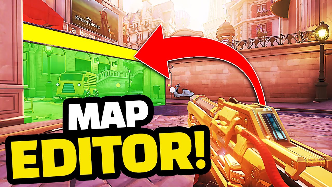 Overwatch MAP EDITOR! - EDIT OVERWATCH MAPS!!! - YouTube