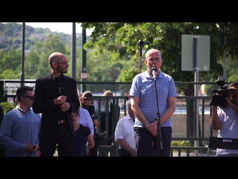 Ünnepélyes faültetés Izrael Állam fennállásának 70. évfordulója alkalmából