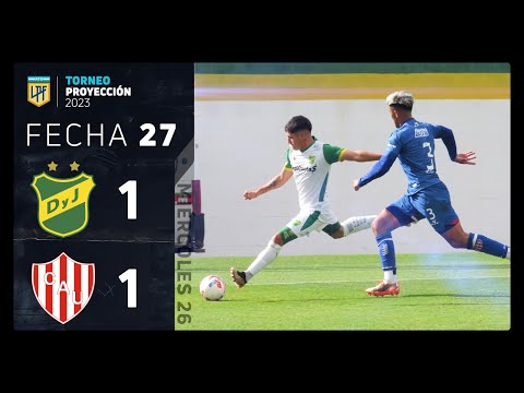 #TorneoProyección 2023 | Fecha 27 | resumen de Defensa y Justicia y Unión