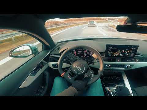 PoV Drive Audi A4 German Autobahn A99
