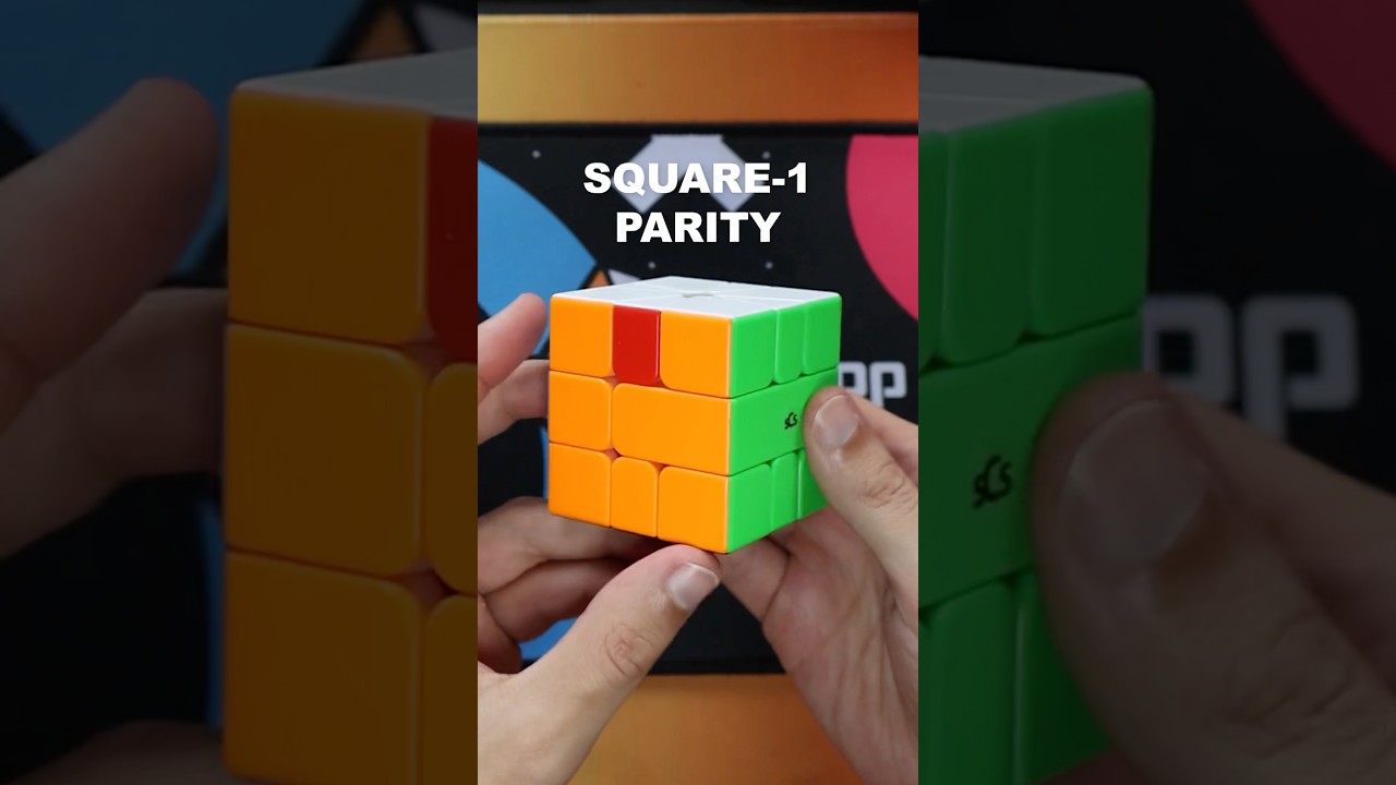 Easiest SQUARE-1 Parity! Works with every case | Easiest way to Remember
