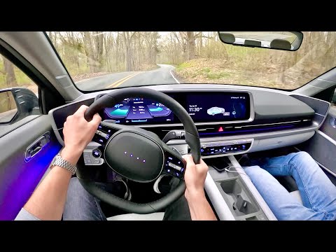 2023 Hyundai IONIQ 6 Limited AWD - POV First Driving Impressions