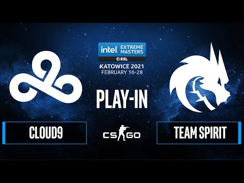 CS:GO - Cloud9 vs. Team Spirit [Inferno] Map 1 - IEM Katowice 2021 - Play-In