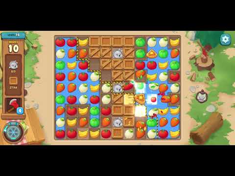 We Bare Bears Match3 Repairs Level 75 - No Boosters