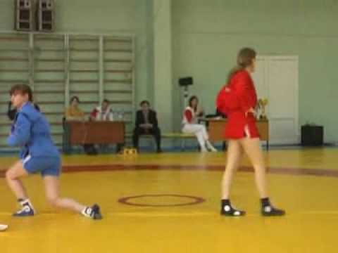 Sambo girls Moscow Championship, 2009. Final