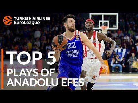 Anadolu Efes Istanbul - Top 5 Plays
