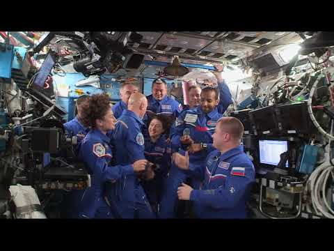 Expedition 60 -  Soyuz MS 12 Hatch Closure - October 3, 2019