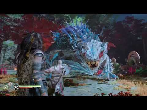 [God of War Ragnarök] Níðhöggr Boss Fight and Freeing Freya