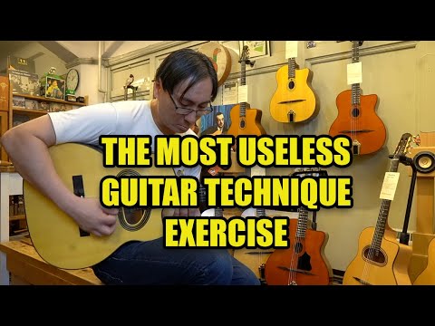 Useless Guitar Technique Exercise / Genius Alternate Picker Anton ...