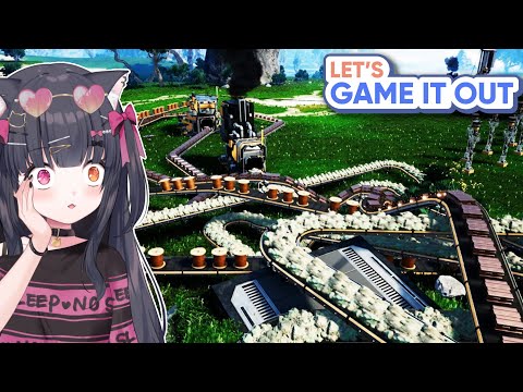 HOW IS THIS POSSIBLE?? 🤯 Reacting to Let's Game It Out - Satisfactory PART ONE