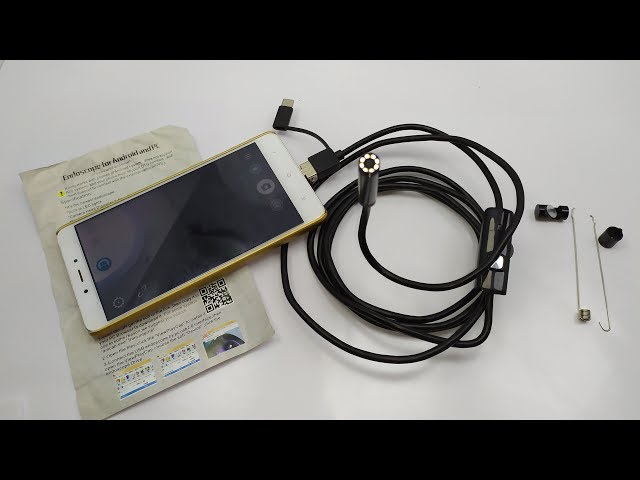 Portable endoscope camera كاميرة منظار محمولة