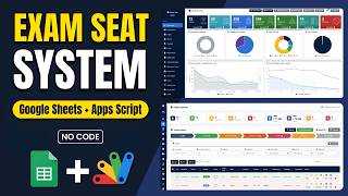 School Exam Seating System | Google Apps Script + Sheets Dashboard