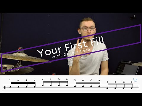 Your First Drum Fill | Drum Lesson by Dennis Berg